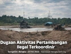 Tambang Timah Ilegal di Puri Ansell Diduga Dibiarkan, Kordinator Agus Robianto dan Hendra.? APH Dipertanyakan: Belasan Ponton Beroperasi Terang-Terangan