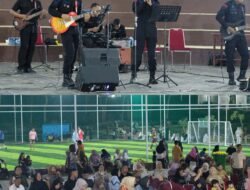 Saturday Night-Feel The Music : Aksi Baracuda Band Hibur Pengunjung Bhayangkara Park Polda Babel