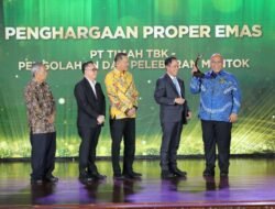 Komitmen Pengelolaan Lingkungan Hidup Berkelanjutan, PT TIMAH Raih Proper Emas