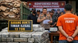 13 Ton Timah Ilegal Disita, Jangan Lagi Sopir Dijadikan Tumbal