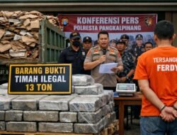 13 Ton Timah Ilegal Disita, Jangan Lagi Sopir Dijadikan Tumbal