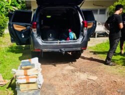 Gagalkan Penyelundupan 1,2 Ton Timah Ilegal, Satlap Tri Cakti bersama Tim Intelrem 045/Gaya Amankan 3 Terduga Pelaku di Pelabuhan Tanjung Kalian