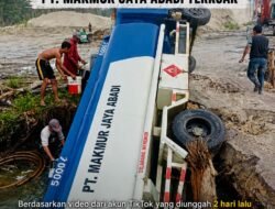 Video Sopir Viral, Mobil Tangki Terperosok Dugaan Jaringan Solar Subsidi Ilegal PT. Makmur Jaya Abadi Terkuak