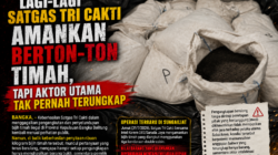 Berulang Kali Penindakan Timah Ilegal, Publik Pertanyakan Mengapa Pemilik Barang Tak Pernah Muncul