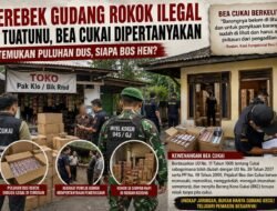Tim gabungan intel Korem 045/Garuda Jaya bersama Bea Cukai temukan Rokok Diduga Ilegal Menumpuk di Tuatunu, Penindakan Bea Cukai Jadi Sorotan