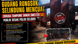 Nama Agus Gudang Rongsok Selindung Mencuat Diduga Tampung Tanur Smelter SJI, Publik Desak Polisi Selidiki