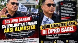 Almaster Babel Gelar Aksi di DPRD Babel, Bos Awo Bantah Keras Dikaitkan dengan Demo