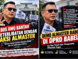 Almaster Babel Gelar Aksi di DPRD Babel, Bos Awo Bantah Keras Dikaitkan dengan Demo